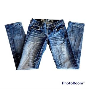 Madewell whisker wash jeans 27